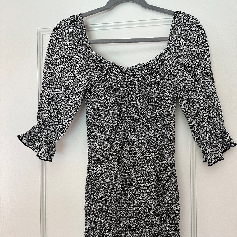Pinkblush Maternity mini Waffle Dress
